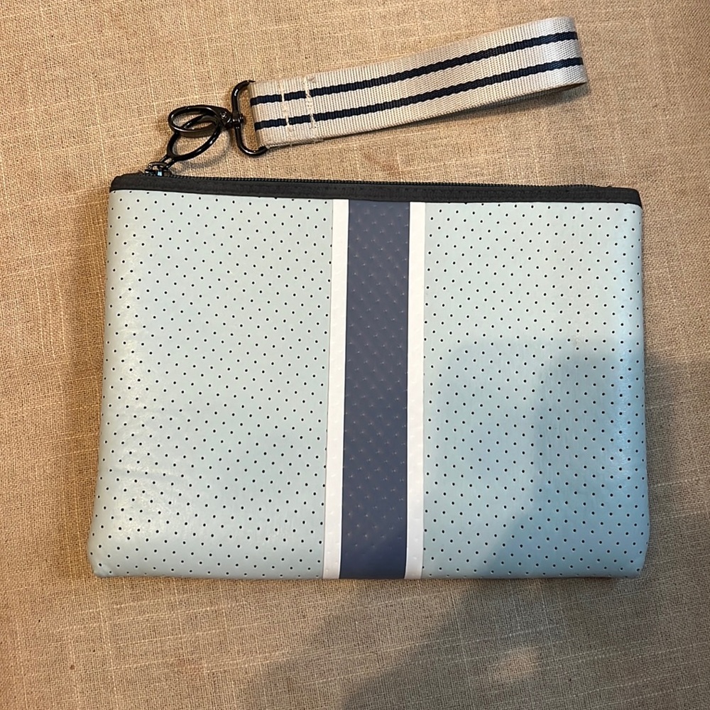 Haute Shore Blue wristlet